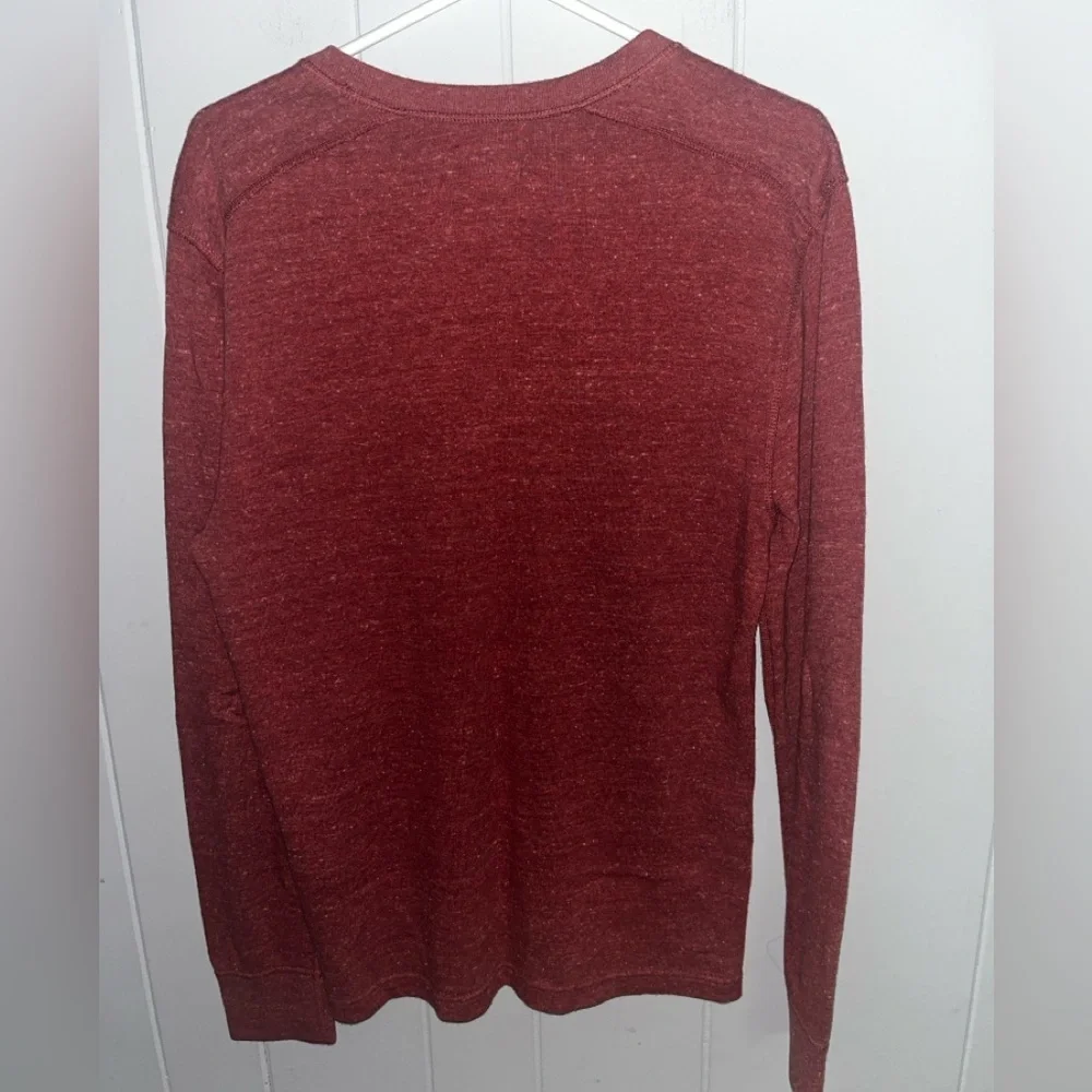 J. Crew Knit Goods Pullover Henley Long Sleeve Shirt Size Small